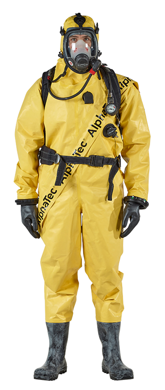 Chemical Suit, Gastight, Alphatec VPS T-ET w. Boots, XL